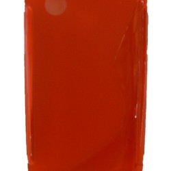 Funda Protector TPU LG L40 D160 Rojo